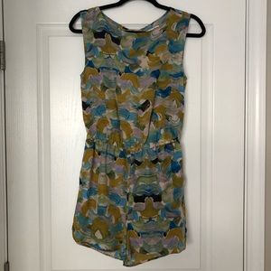 Madewell Broadway & Brooke Silk Romper